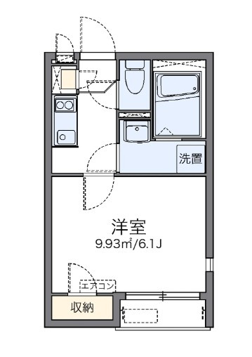 【間取り】 | ジョイ　アゼリアⅡ