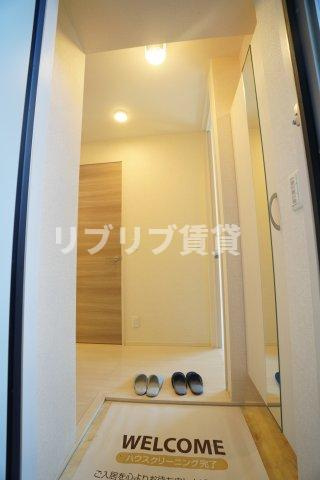 バードネイチャー　A棟の玄関