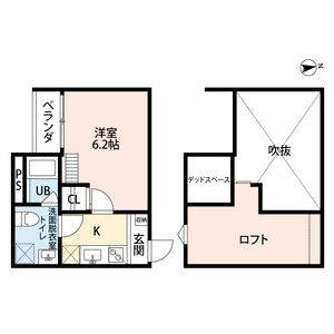 クレアシオン友井の間取り