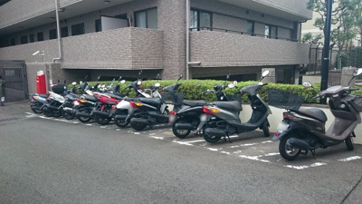 【その他共用部分】 | 鷺沼東パーク・ホームズ弐番館 | バイク置場