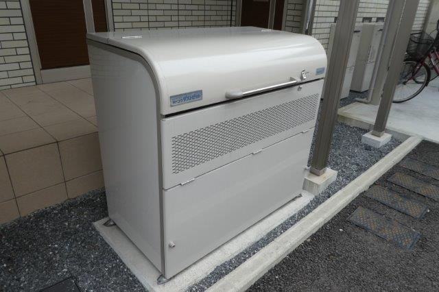 倉敷市中庄のアパートのその他共用部分|敷地内ゴミステーション