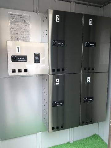 プラージュ芦屋Ⅱのその他共用部分|宅配ボックス