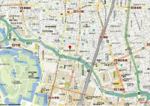 トライエム大手町ビルの地図