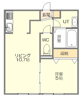 【間取り】 | ブロッサム琴似