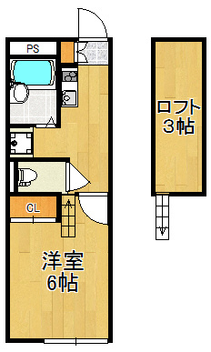 【間取り】 | レオパレスヴィラージュ長洲Ⅱ