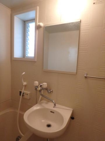 サイドポケットの洗面所