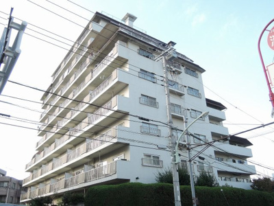 【外観】 | 上池台スカイマンション | 東南角部屋・6階部分につき陽当たり良好！晴れた日は富士山や東京タワーも眺望できます♪