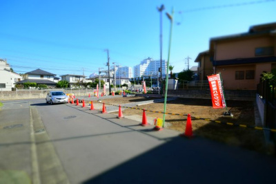 【外観】 | MLH藤沢本町Ⅱ（新築戸建） | 現地写真です☆
藤沢市湘南台にある湘南ハウジングは、藤沢市内の新築戸建・売地・中古戸建・テナント等の売買・賃貸を取扱う不動産会社です☆
