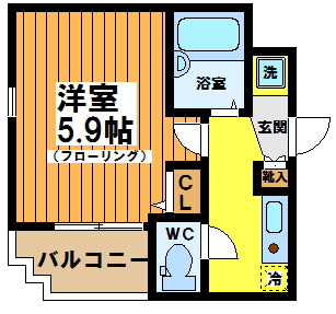 【間取り】 | グルワール代田橋