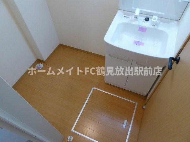 ベルリード森河内ウエスト弐番館の洗面所