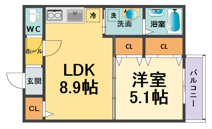 フジパレス武庫川Ⅱ番館の画像