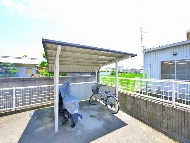 サニーサイド三笠Fのその他共用部分|自転車置き場