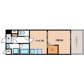 【間取り】 | カーサベージュⅠ
