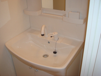 【独立洗面台】 | カーサベージュⅠ