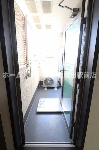 フジパレス城東諏訪Ⅶ番館のバルコニー