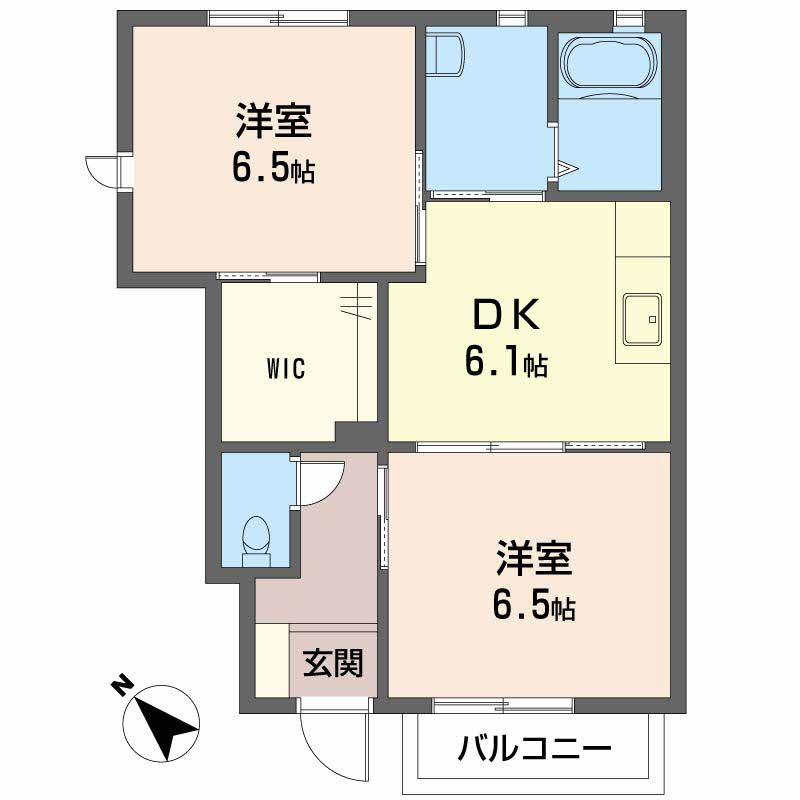アマービレ夜見の間取り
