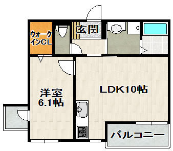 セントグリーンガーデンⅡの間取り