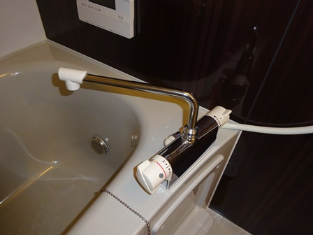 ディアコート清音の浴室|サーモスタッド付き水栓