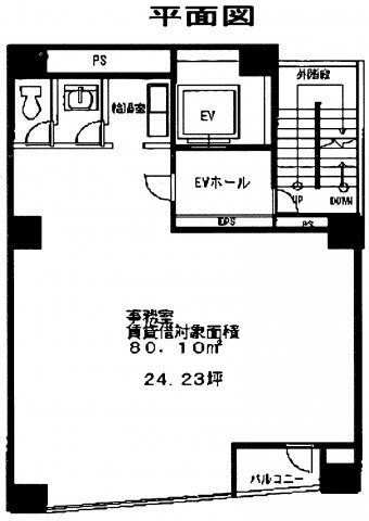 アセンド赤坂の間取り