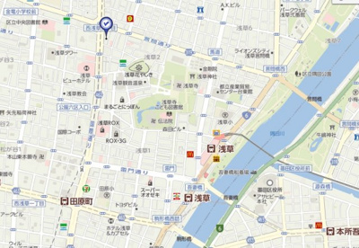 【地図】 | 日神デュオステージ浅草国際通り