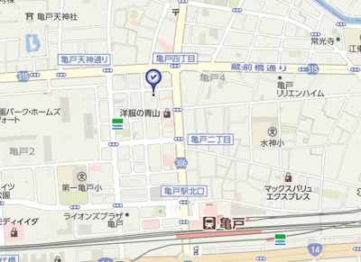 【地図】 | 日神デュオステージ亀戸