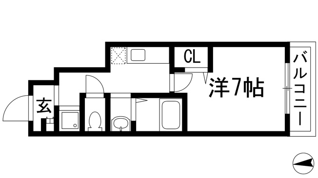 【間取り】 | ドミール・エモア
