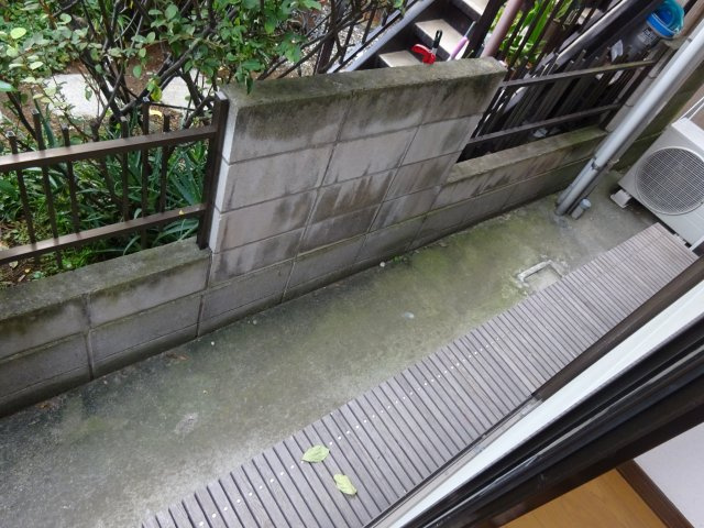 コーポ扇のバルコニー