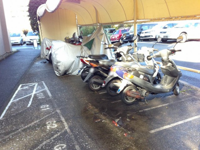 【その他共用部分】 | 梶ケ谷プラザビル | バイク置場