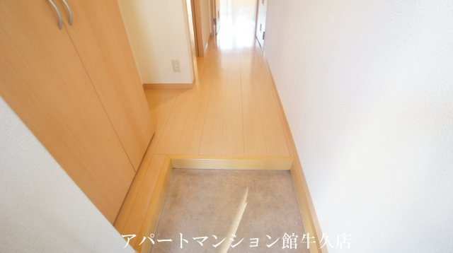 クレールセゾンＡの玄関