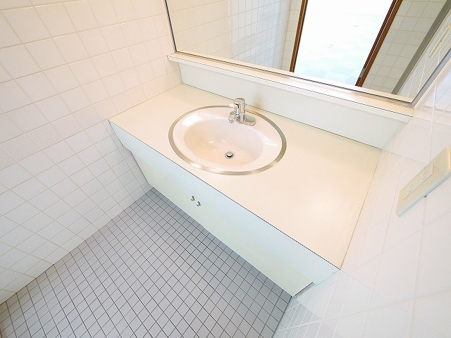 ミユキシティーマンションの洗面所