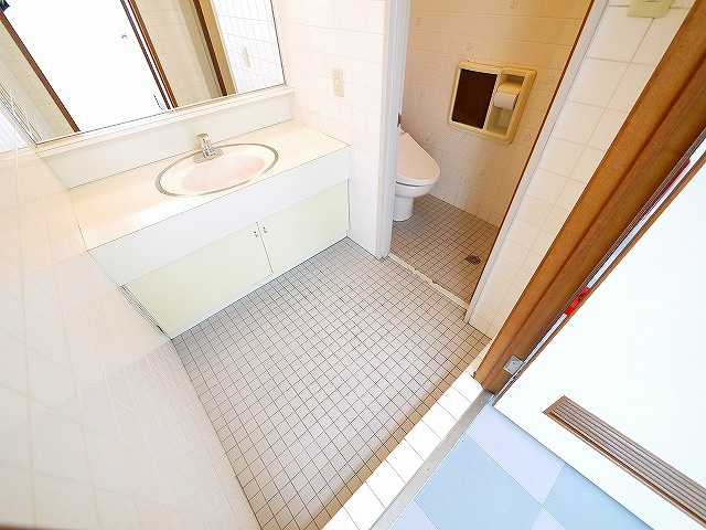 ミユキシティーマンションの洗面所