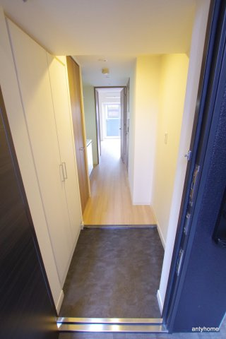 プレサンス梅田東ベータの玄関