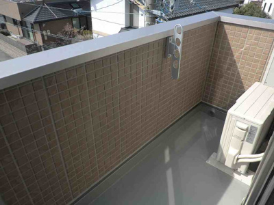 【バルコニー】 | エスパシオときわⅡ | ※同物件別室参考写真