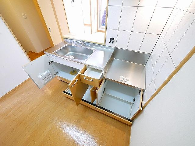 サンフィットヒルズ　Ｂのキッチン|キッチンです