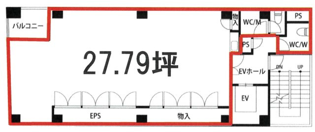 タチバナ日比谷ビルの間取り