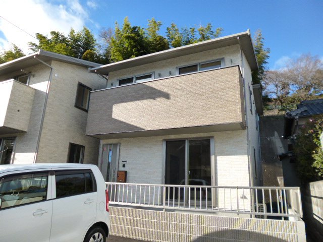倉敷市松島の一戸建ての外観