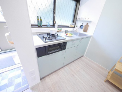 【キッチン】 | シティハイム　バイリン | モデルルーム時の写真です。家具は撤去となります。