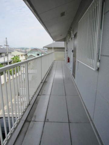 サングレース宮吉のその他共用部分|2F共用廊下