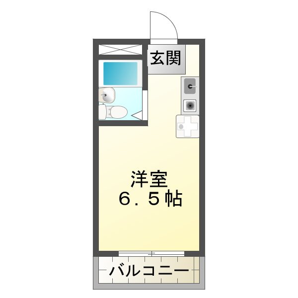 サニーパレス平磯の間取り