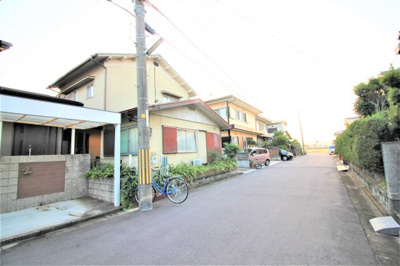 【前面道路含む現地写真】 | 宇治市伊勢田町名木1丁目　注文建築　建築条件なしの土地