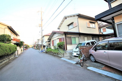 【前面道路含む現地写真】 | 宇治市伊勢田町名木1丁目　注文建築　建築条件なしの土地
