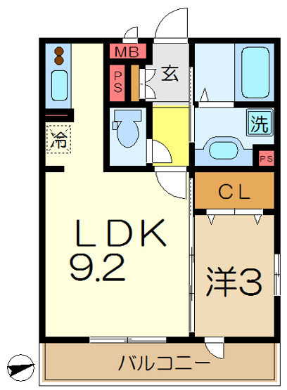 【間取り】 | ワイズヴィラ上大岡