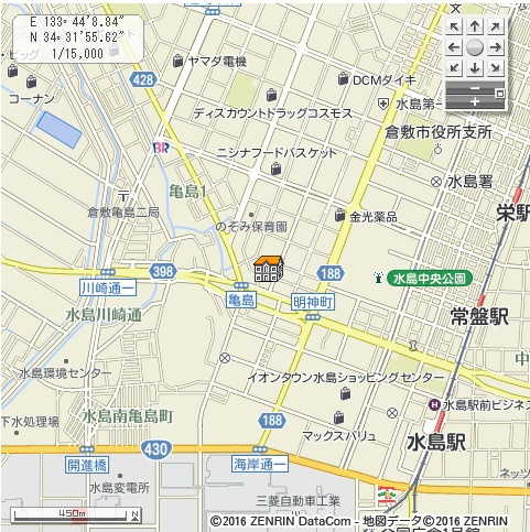 マーチＡの地図