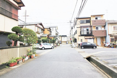 【前面道路含む現地写真】 | 伏見区向島津田町　新築戸建