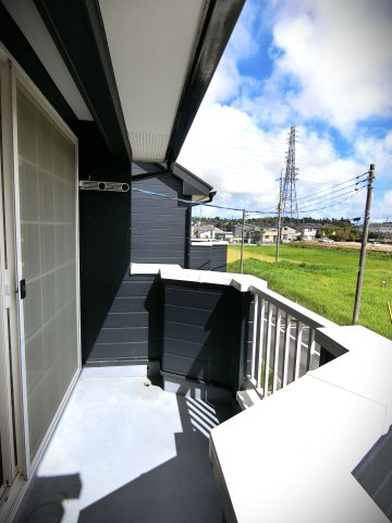 ガーデンプレイスⅡのバルコニー