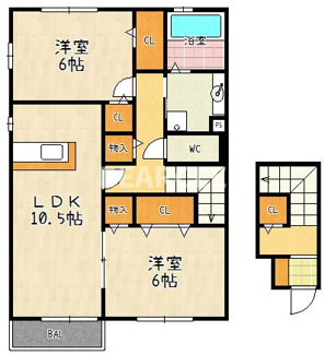 【間取り】 | セジュール若葉台
