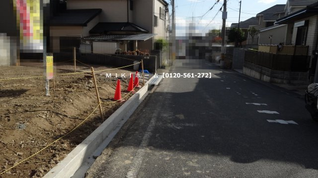箕面市如意谷1丁目　土地の周辺