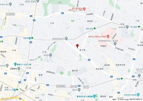 枝ビルの地図