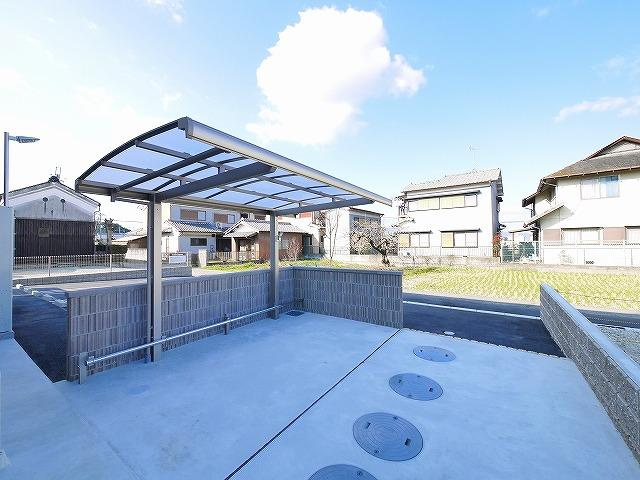 メルベーユのその他共用部分|自転車置き場
