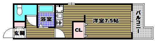 パインリバーⅠの間取り